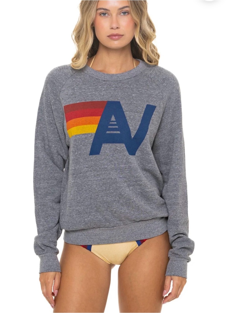 Aviator Nation Logo Crewneck Sweatshirt (unisex)